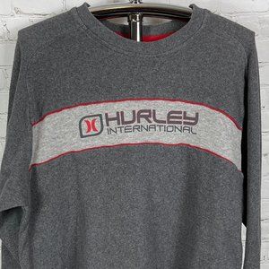 NWT VINTAGE 90'S HURLEY INTERNATIONAL MEN'S "FULLCOURT" SWEATER/SWEATSHIRT